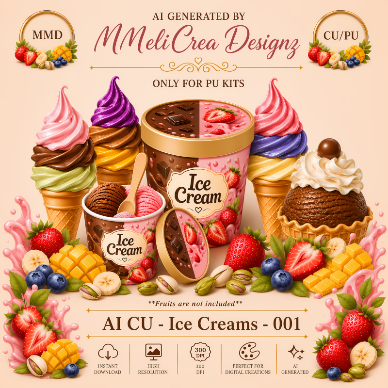 (image for) AI - Ice Creams - CU001 (CU4PU/PNG)
